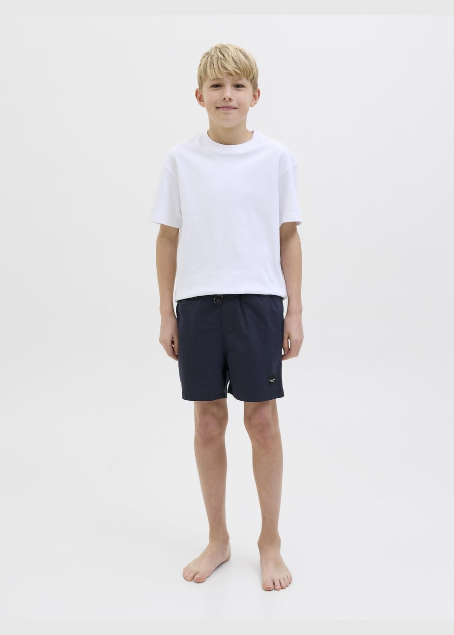 Jack & Jones Jnr Navy Swim Shorts
