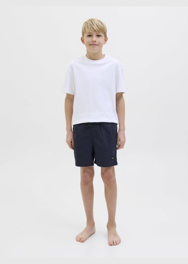 Jack & Jones Jnr Navy Swim Shorts