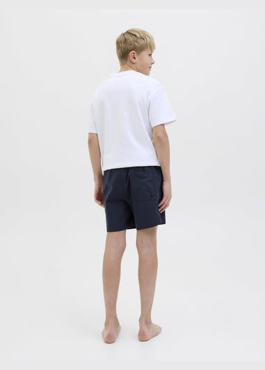 Jack & Jones Jnr Navy Swim Shorts