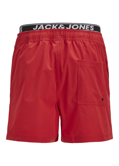 Jack & Jones Jnr Red Swim Shorts