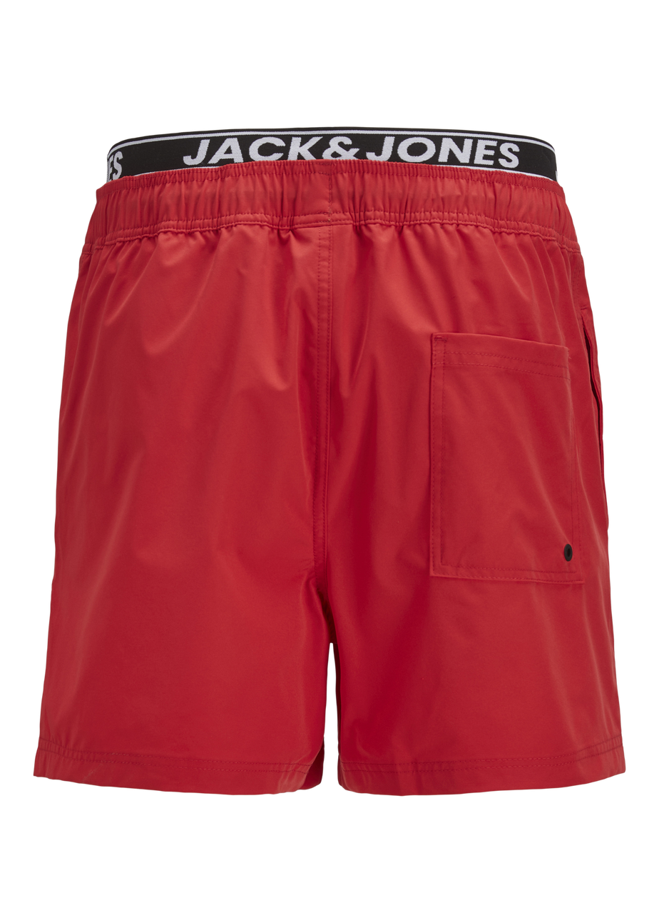 Jack & Jones Jnr Red Swim Shorts