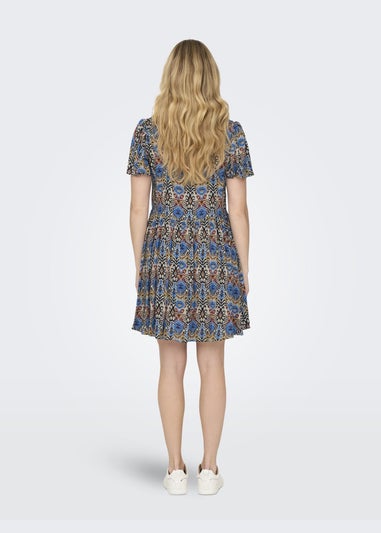 JDY Multicolour Patterned Smock Dress