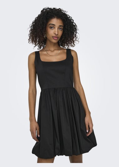 JDY Black Bubblehem Mini Dress