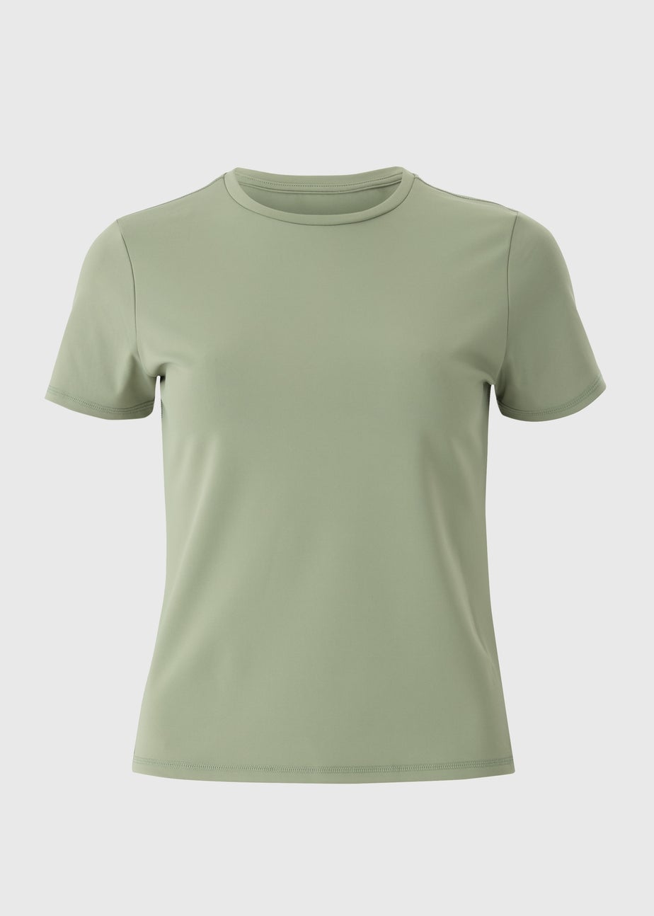 Souluxe Khaki Fitted Top