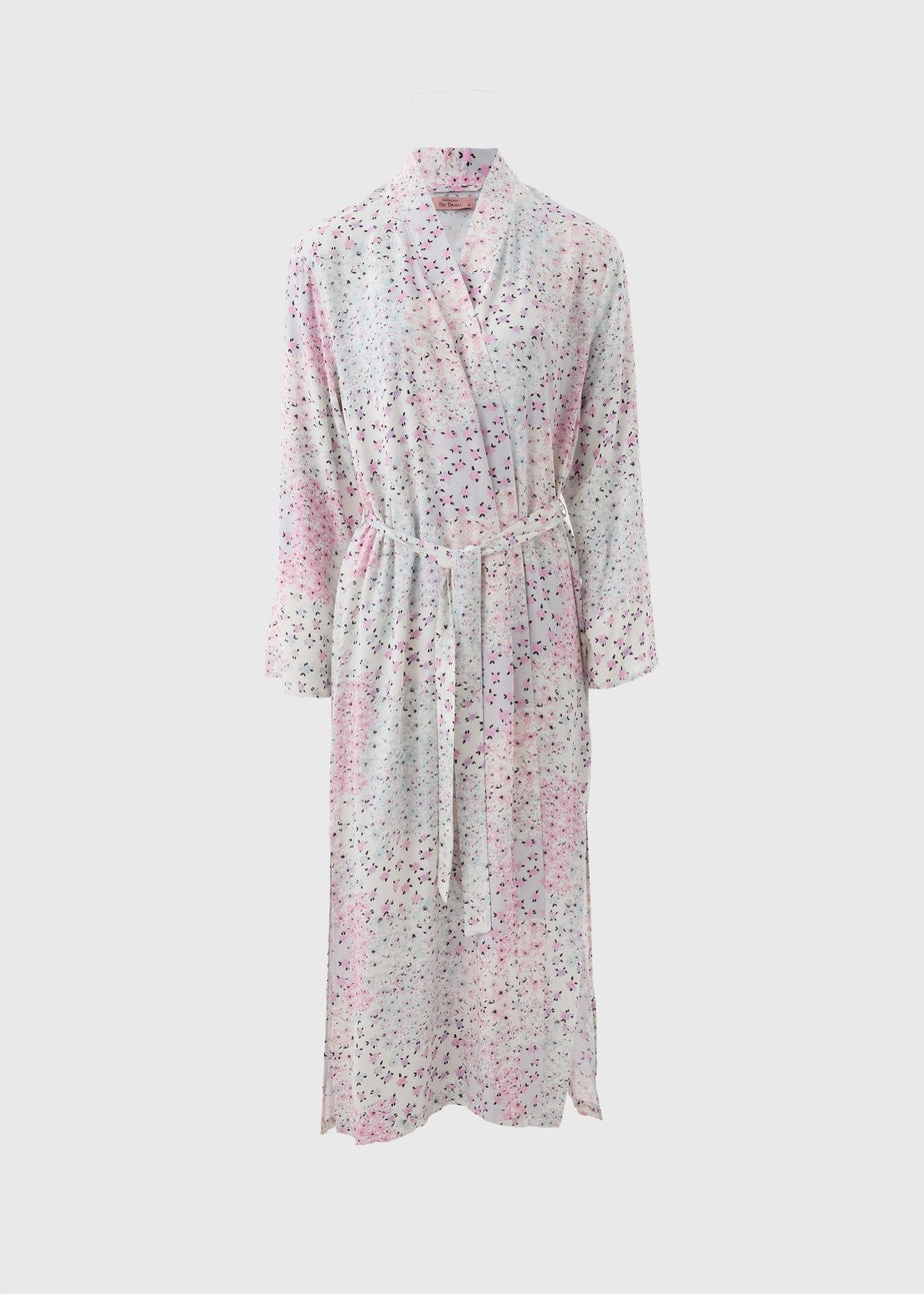 Pink Floral Patchwork Dressing Gown
