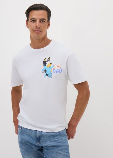 Bluey White Dad T-Shirt