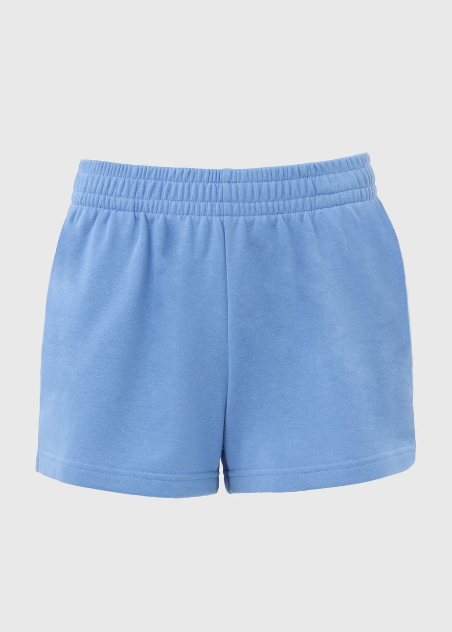 Blue Jersey Shorts