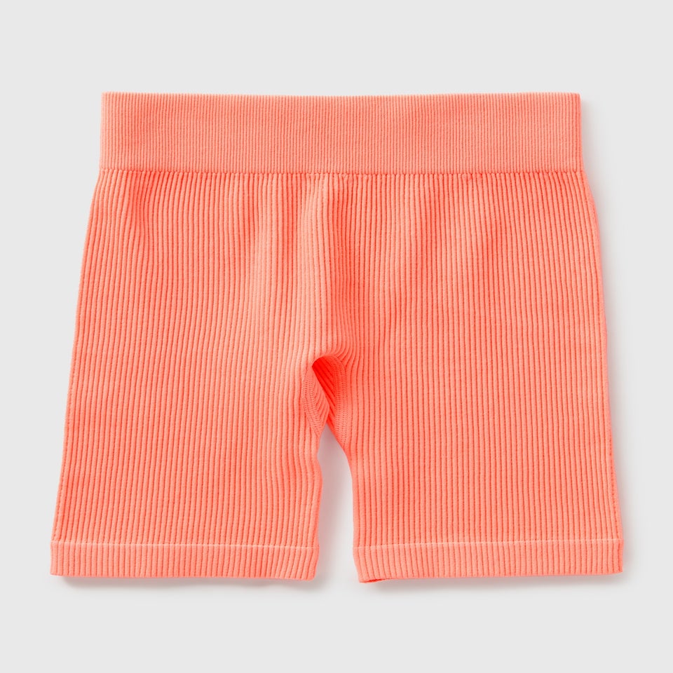 Girls Coral Seamless Cycle Shorts (7-15yrs)