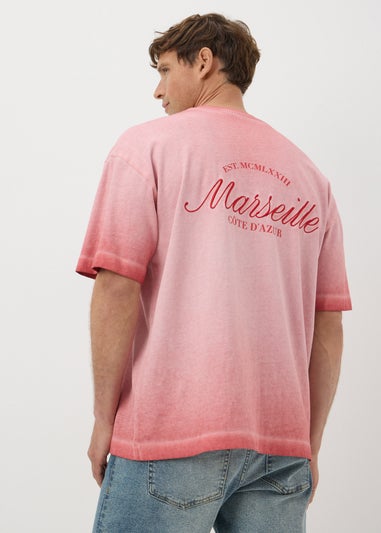 Pink Washed Marseille T-Shirt