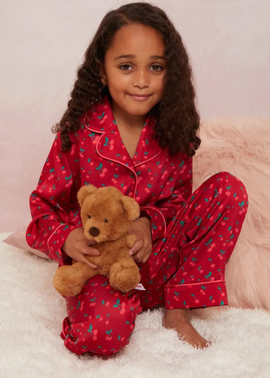 Chi Chi London Red Girls Cherry Pyjama Set (3-10 Years)