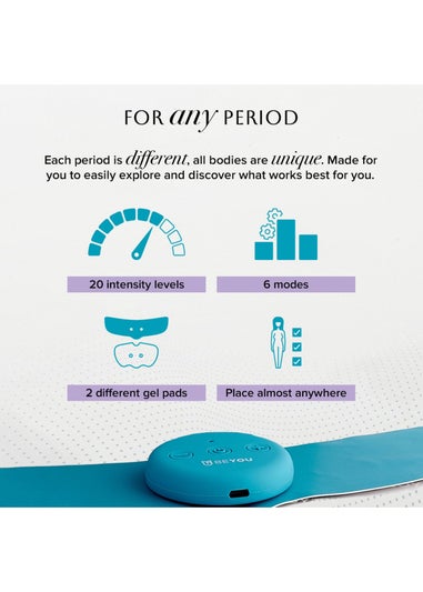 Be You Tens 2.0 Period Pain Relief Device