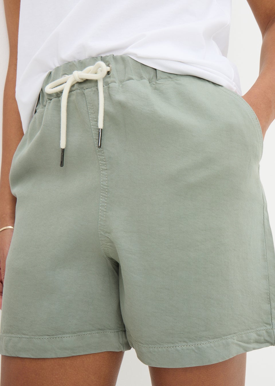 Green Jersey Comfort Shorts