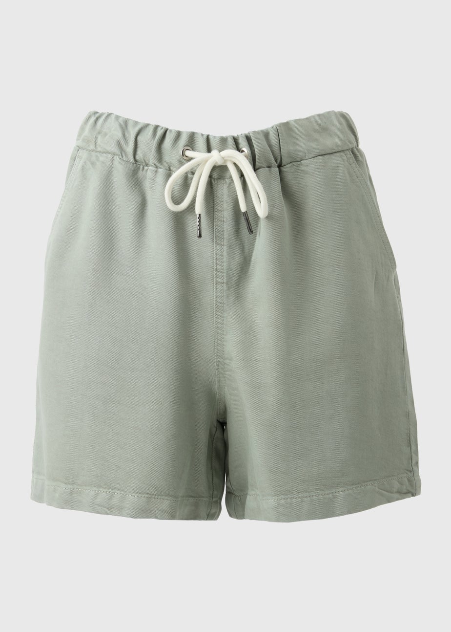 Green Jersey Comfort Shorts