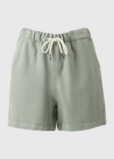 Green Jersey Comfort Shorts