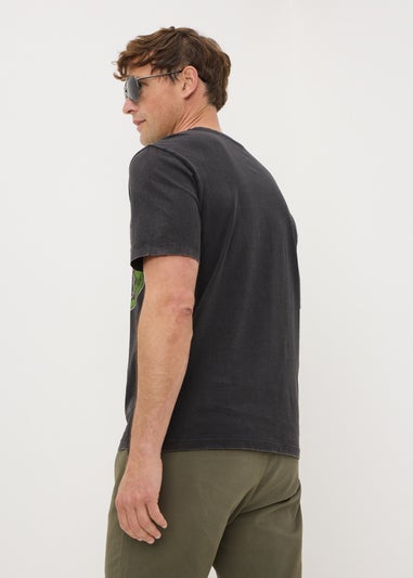 Charcoal Washed Gas Monkey T-Shirt