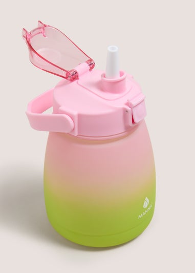 Pink Ombre Sports Push Bottle