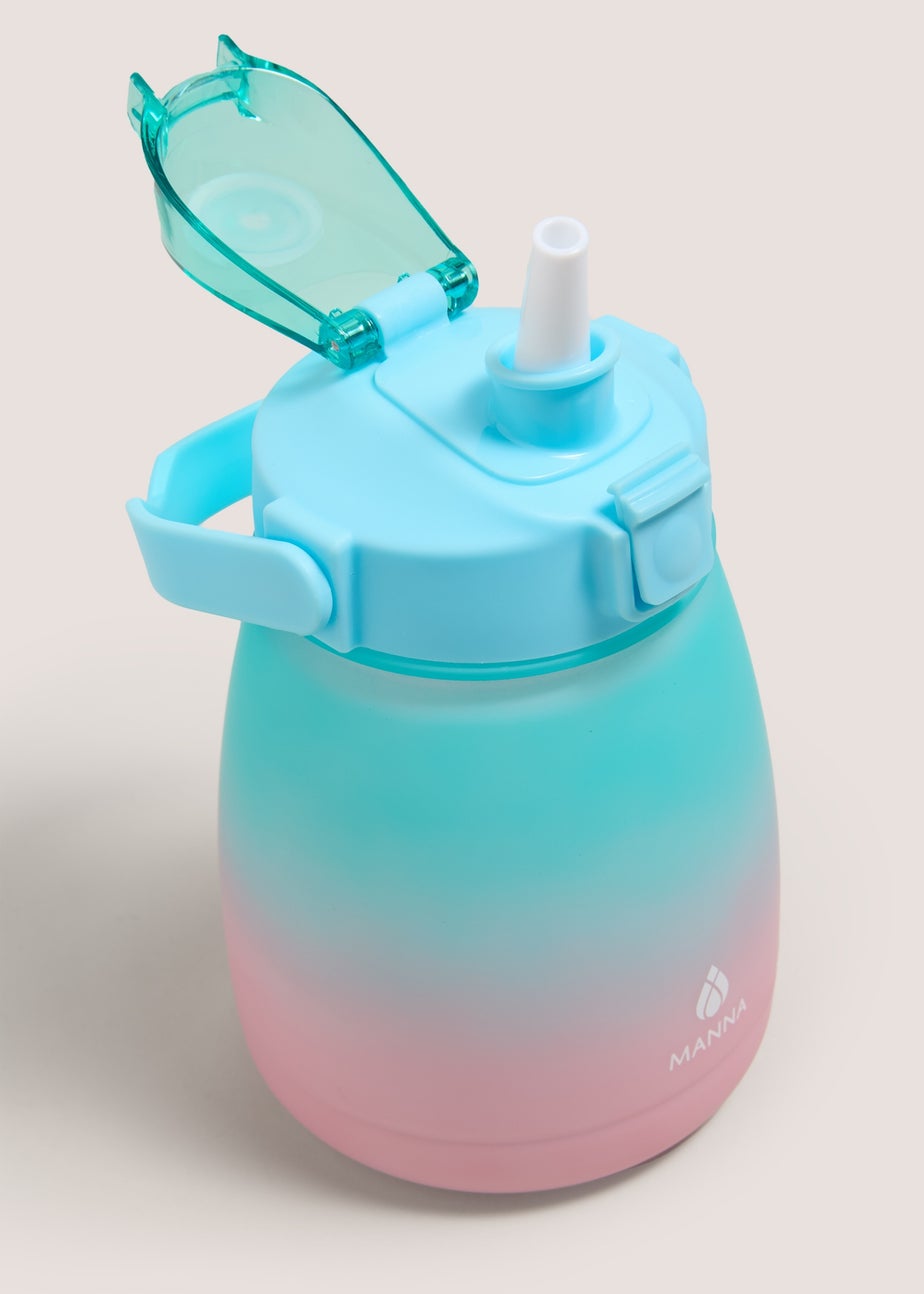 Blue Ombre Sports Push Bottle