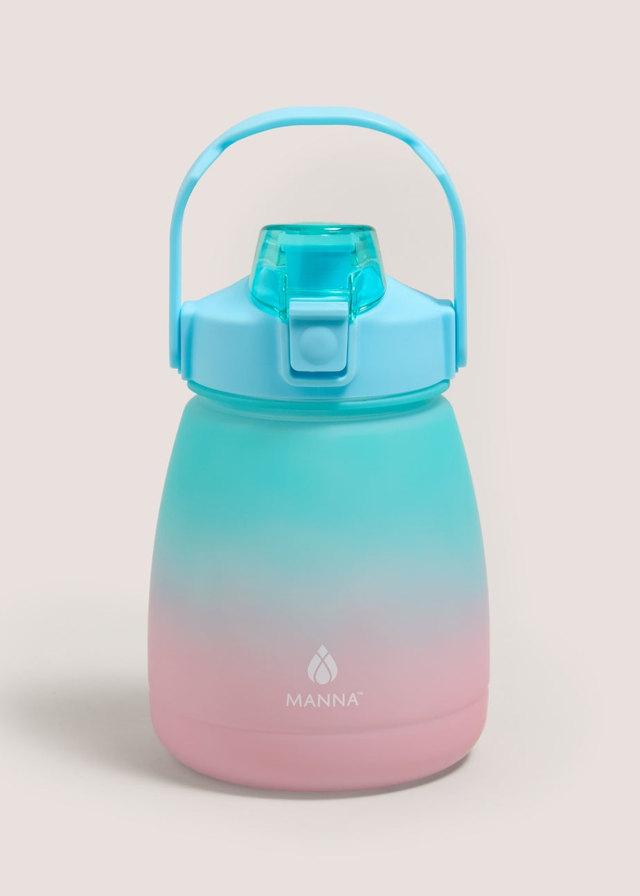 Blue Ombre Sports Push Bottle