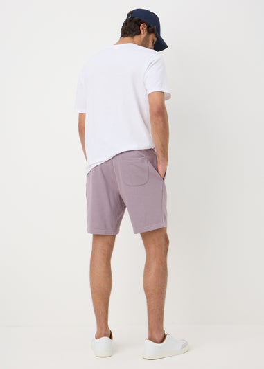 Lilac Basic Jogger Shorts