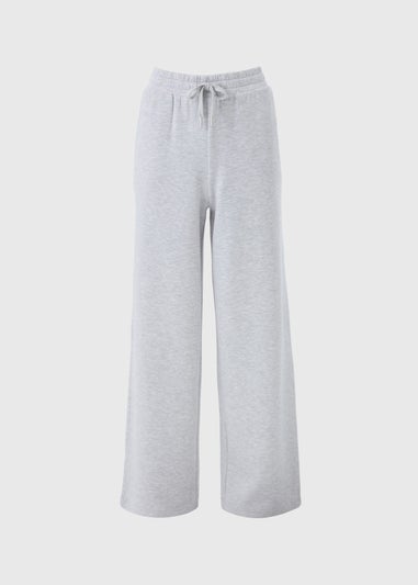 Souluxe Grey Wide Leg Jogging Bottoms