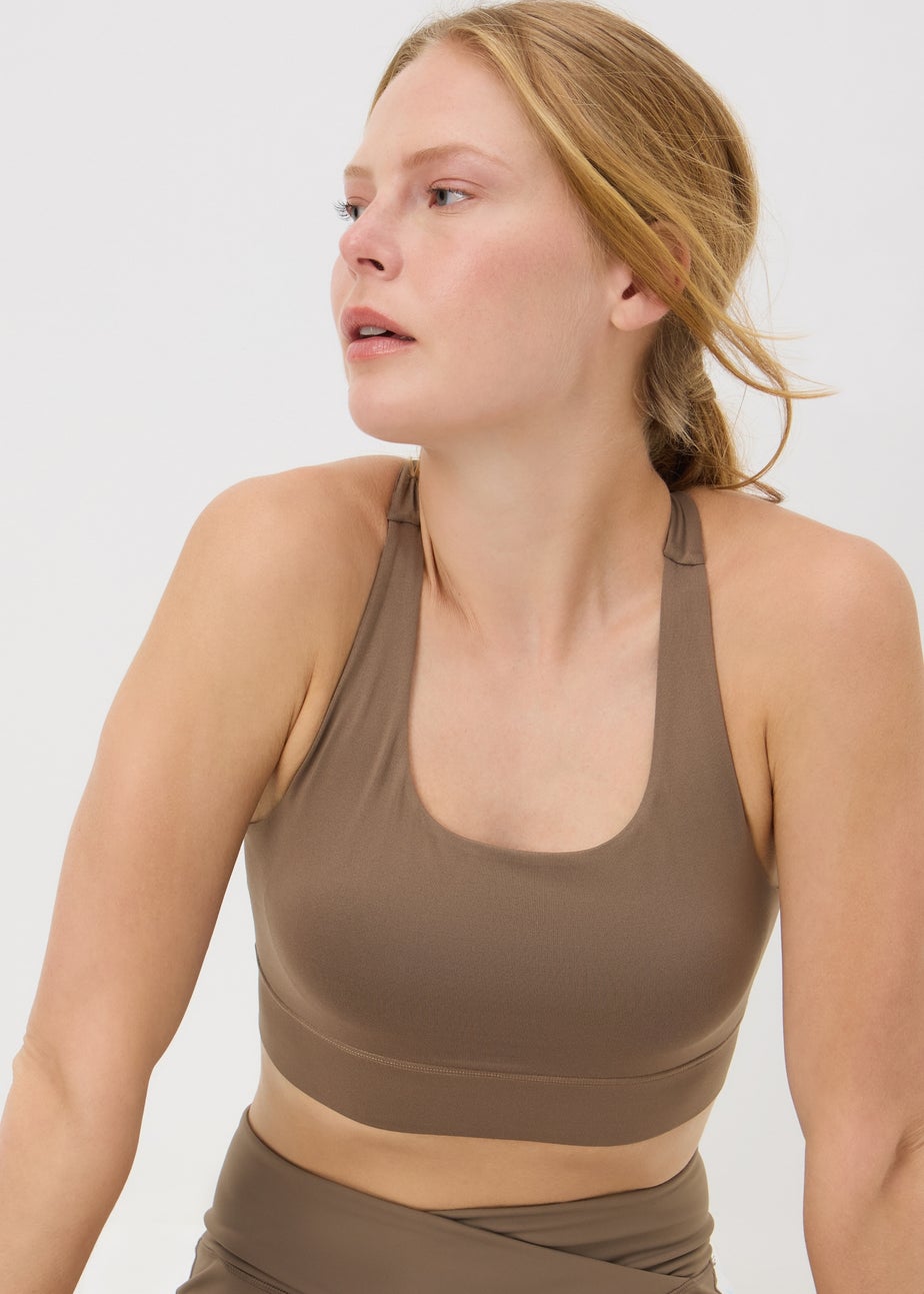 Souluxe Brown Sports Bra