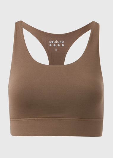 Souluxe Brown Sports Bra