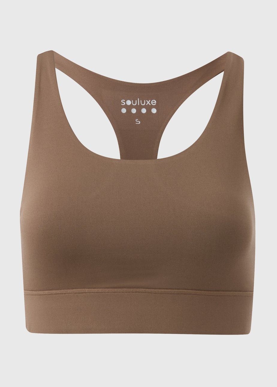 Souluxe Brown Sports Bra
