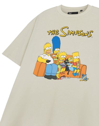 The Simpsons Beige Couch Short Sleeved T-Shirt