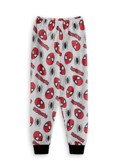 Marvel Boys Red Character Face Pyjama Set (2 - 10 Years)