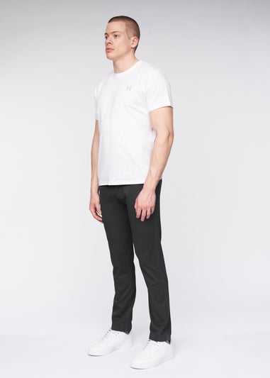 Henleys Black Visit Chinos