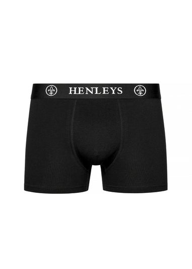 Henleys Black 3-Pack Trilock Boxers
