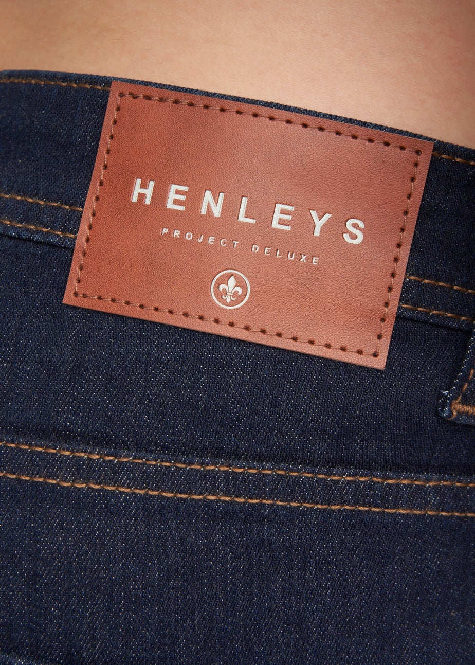 Henleys Navy Breeze Straight Fit Jeans