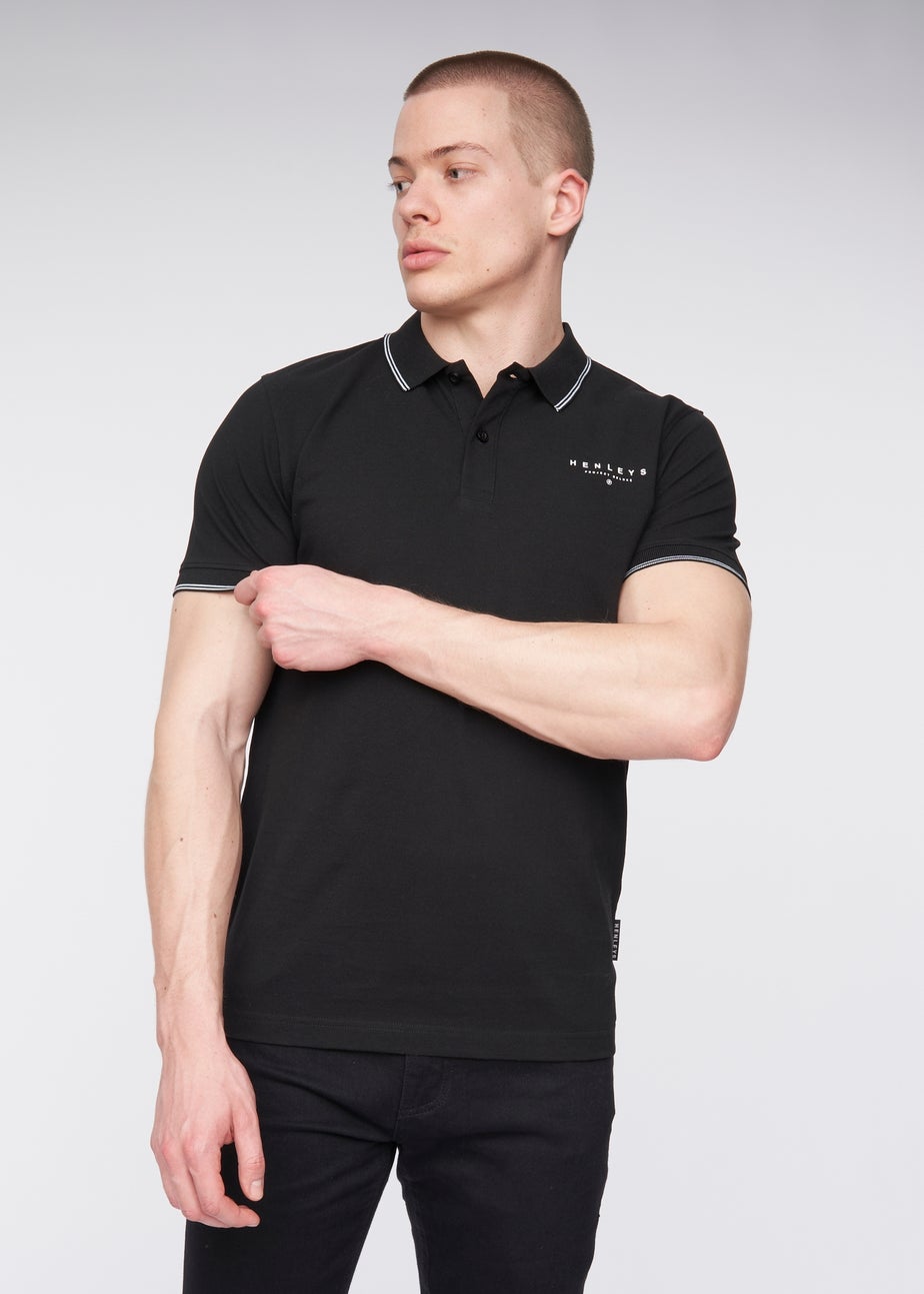 Henleys Black Kilhen Polo