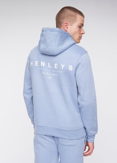 Henleys Blue  Metafone Hoodie