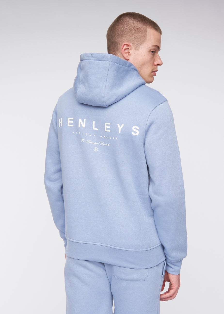 Henleys Blue  Metafone Hoodie