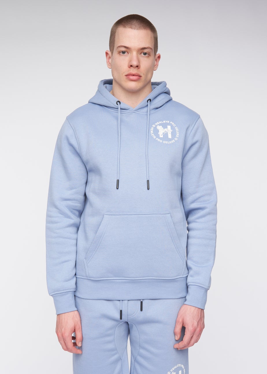 Henleys Blue  Metafone Hoodie