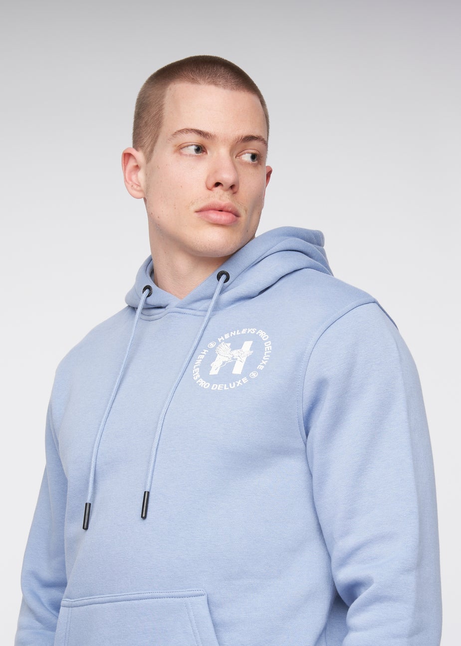 Henleys Blue  Metafone Hoodie