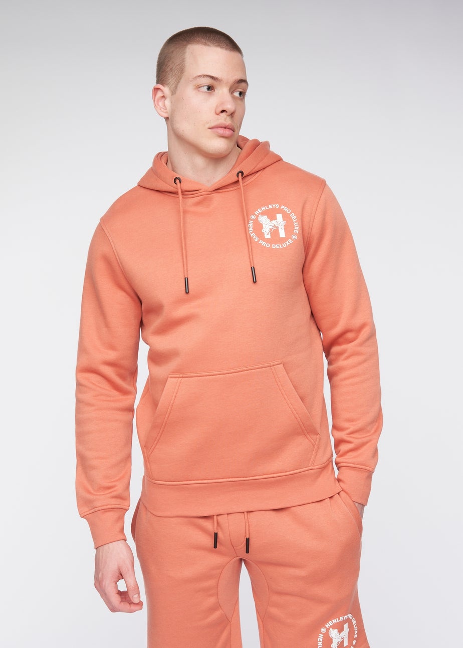 Henleys Red Metafone Hoodie