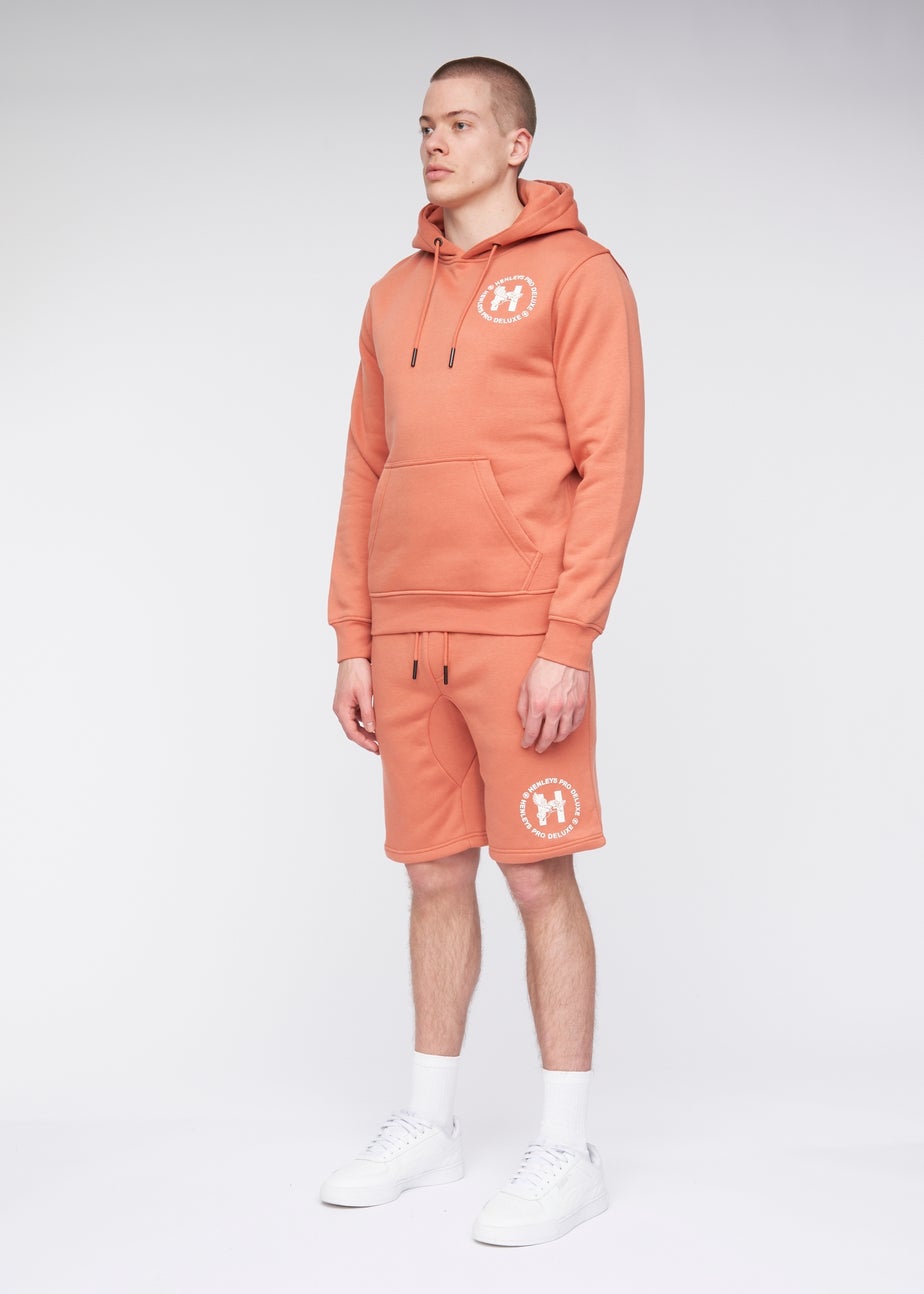 Henleys Red Metafone Hoodie