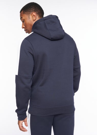 Henleys Navy Calyer Hoodie
