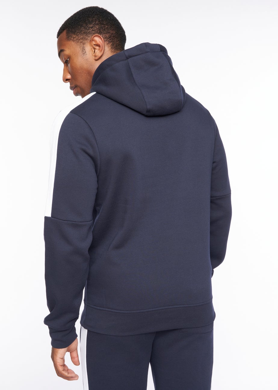 Henleys Navy Calyer Hoodie