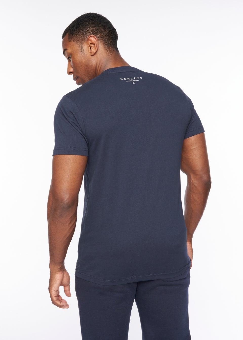 Henleys Navy Belton T-Shirt