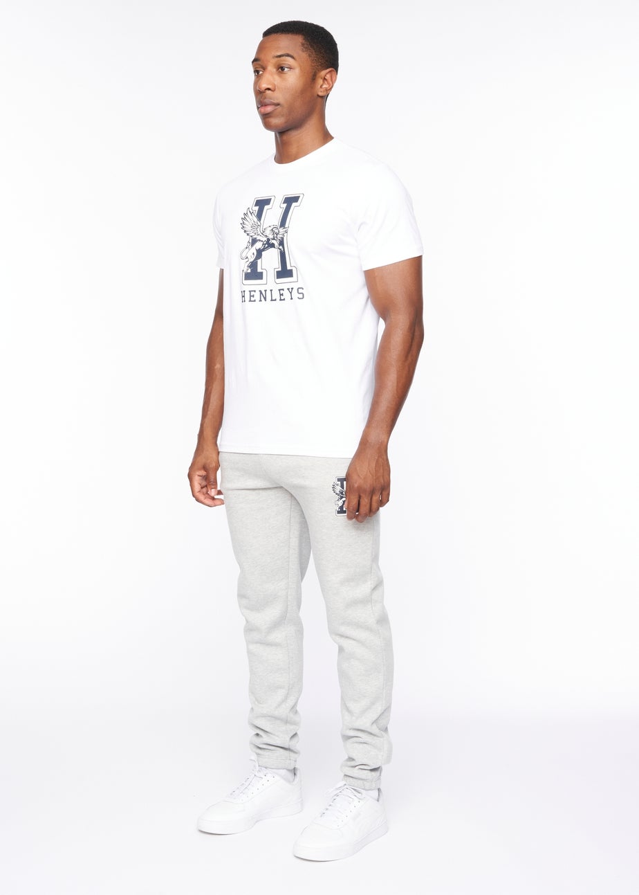 Henleys Optic White  Belton T-Shirt