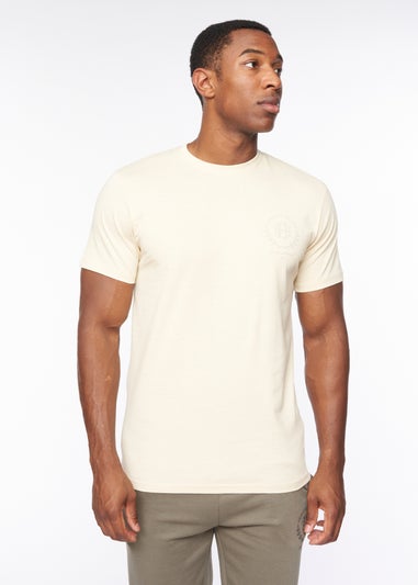 Henleys Beige Alston T-Shirt