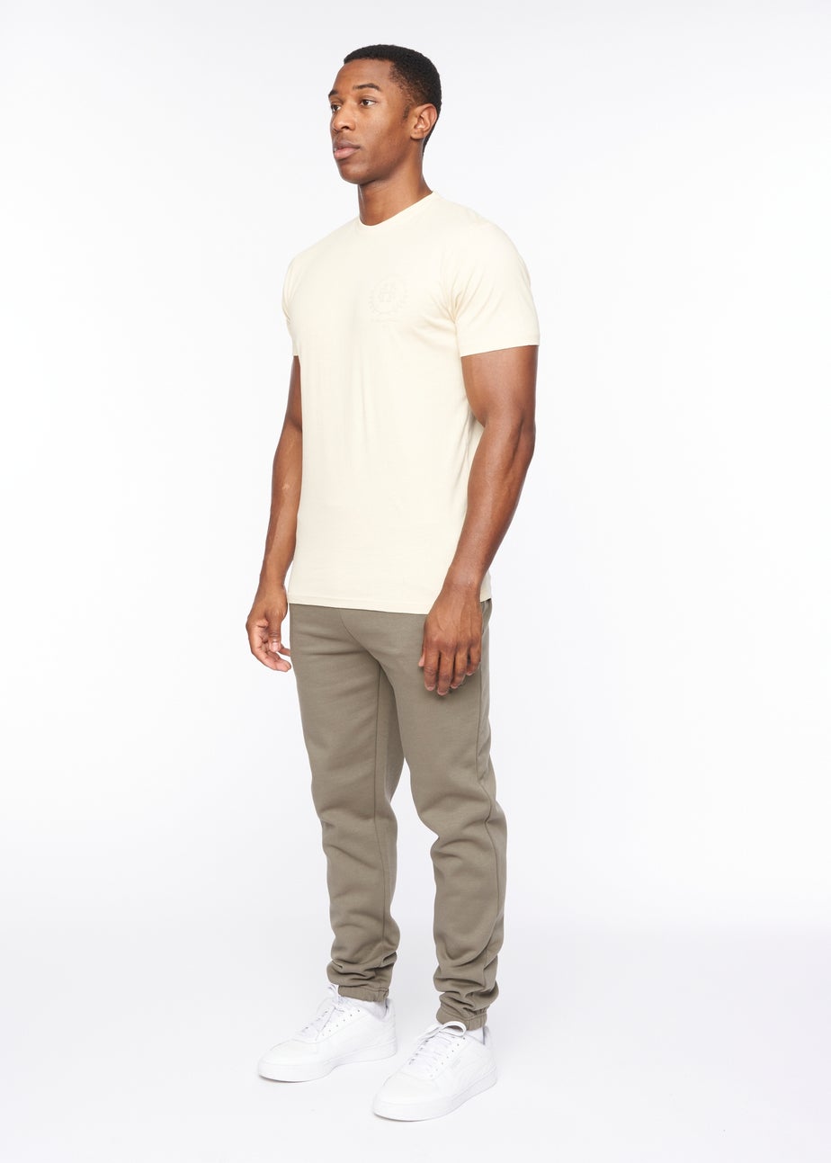 Henleys Beige Alston T-Shirt