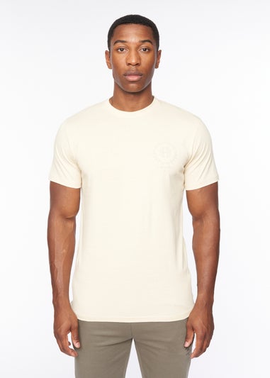 Henleys Beige Alston T-Shirt
