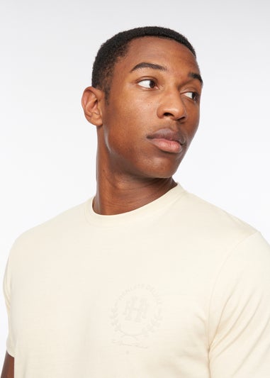Henleys Beige Alston T-Shirt