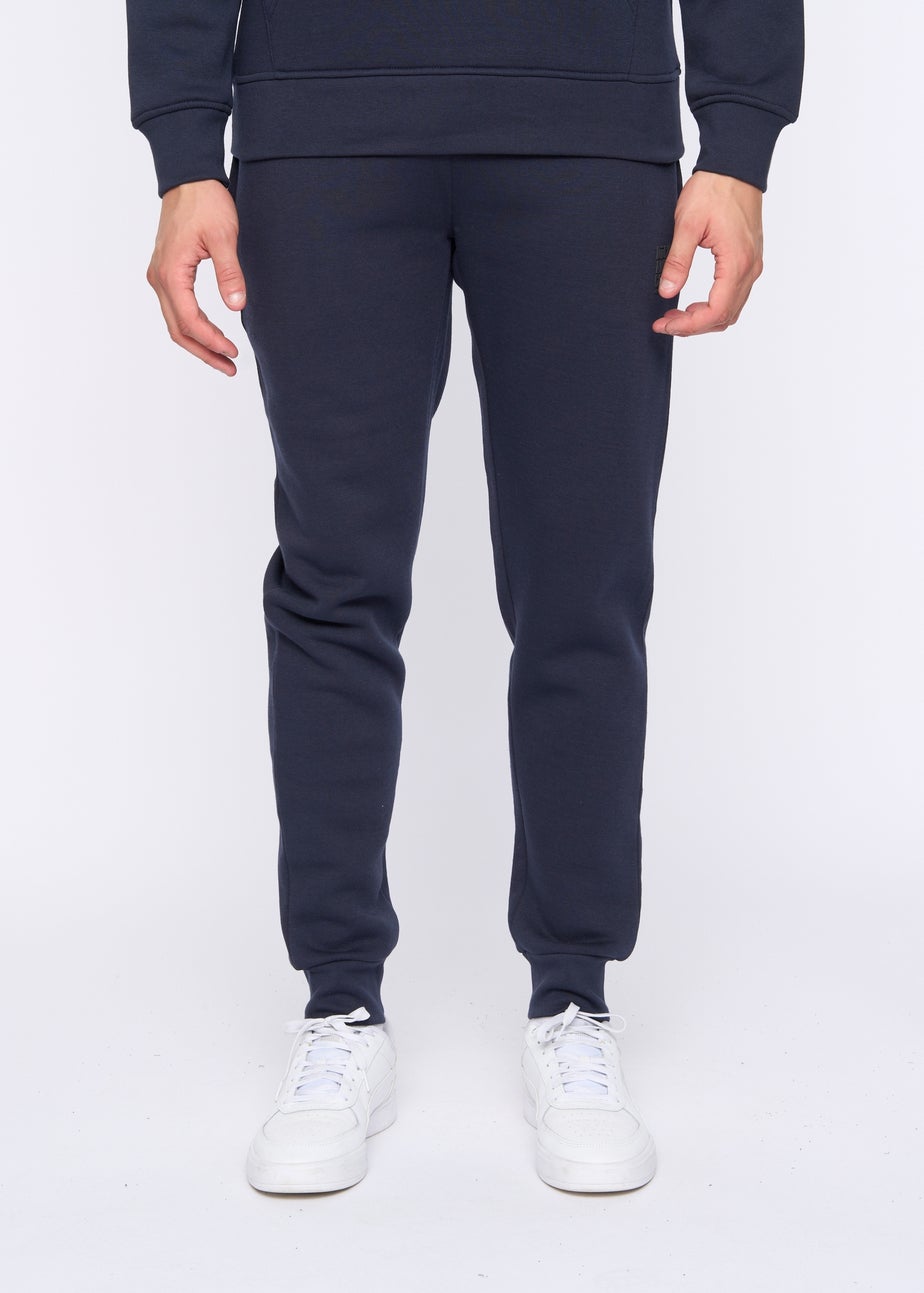 Duck & Cover Navy Merchell Jog Set