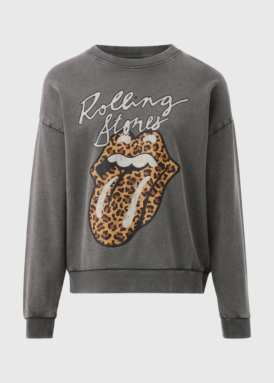 Grey Rolling Stones Sweatshirt