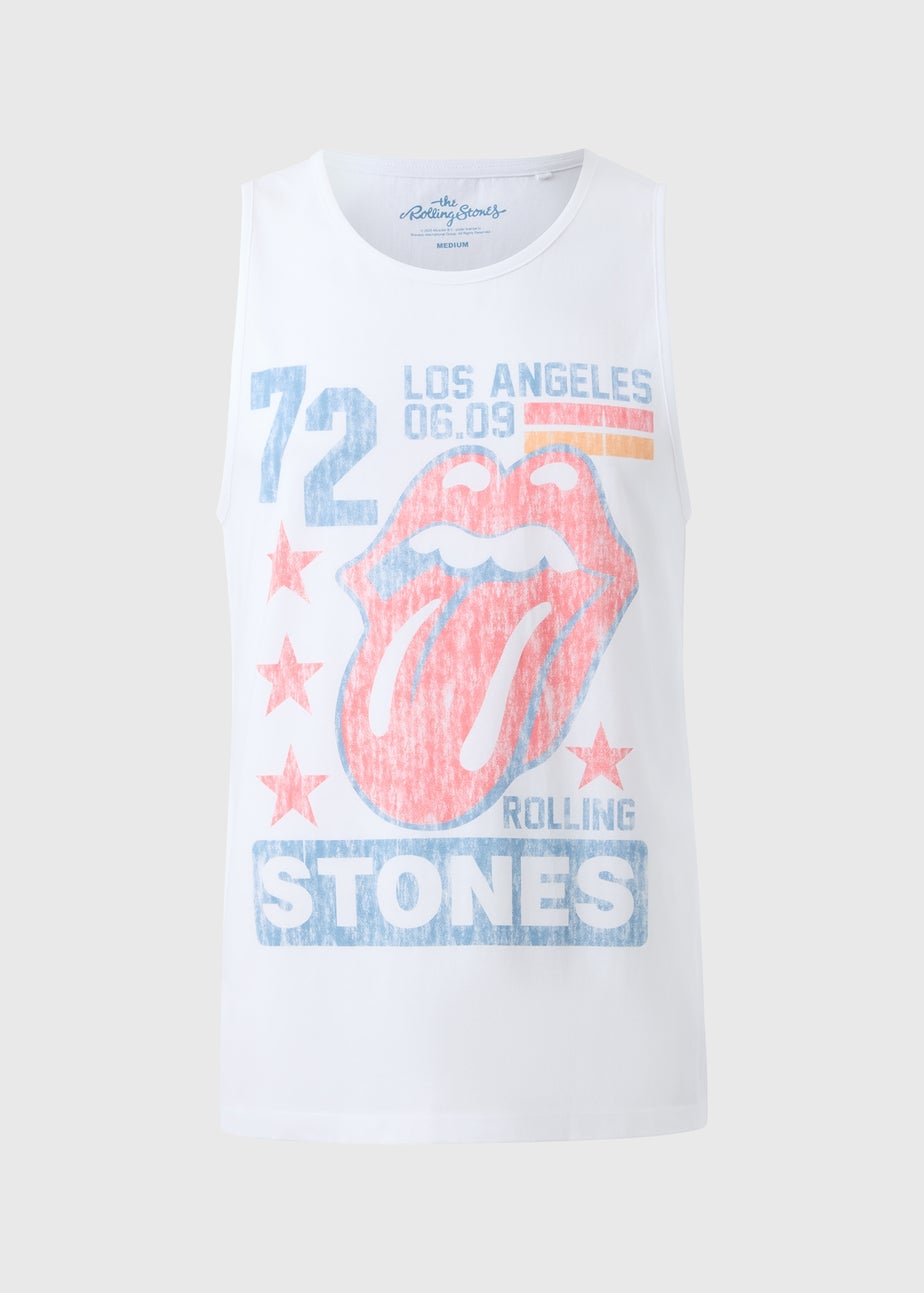 Rolling Stones White Vest